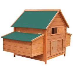 Pollaio In Legno 157x97x110 Cm en oferta