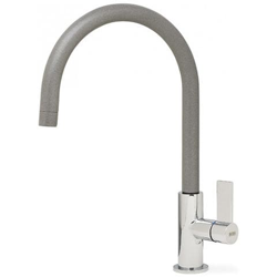 Miscelatore Monocomando Modello Volta 22.3 cm Colore Alluminio 79 en oferta