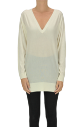 Extrafine merinos wool knit pullover precio