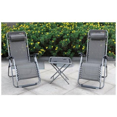 Set Da Terrazzo 3 Pz Antracite 21dt-ant-uni