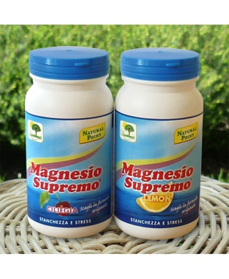 Natural Point Magnesio Supremo Gusto Lemon Integratore Alimentare 150g