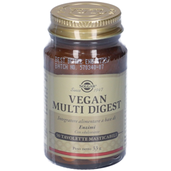SOLGAR® Multi Digest Masticabile características