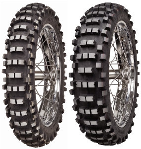 Mitas C-10 ( 120/90-18 TT 65M ruota posteriore, NHS, Mescola di gomma Country Cross, gelb )