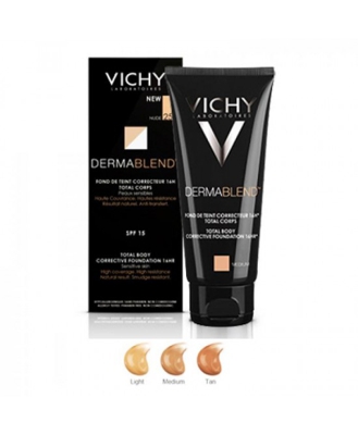 Vichy Dermablend Fondotinta Correttore Corpo Tonalità Media 100ml