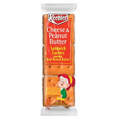 Keebler Cheese & Peanut Butter Sandwich Crackers