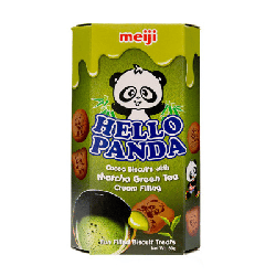 Meiji Hello Panda Matcha Green Tea 50g precio
