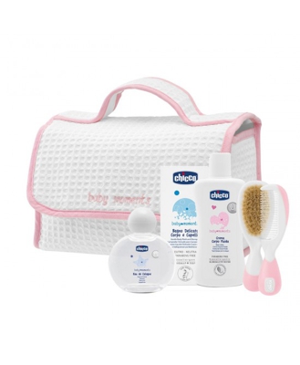 Chicco Baby Momento Beauty Case Rosa Con Maniglia