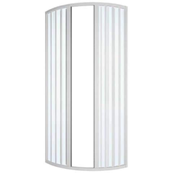 BOX DOCCIA CIRCOLARE A SOFFIETTO Aper Laterale ILARIA LUX Cabina PVC 73 x 75 cm precio