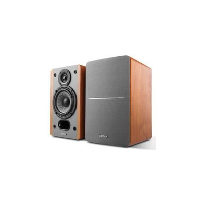 Set Di Altoparlanti Da Mensola P12, In Legno Passivo - Nero