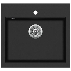 Lavello Da Cucina In Granito Vasca Singola Nero características