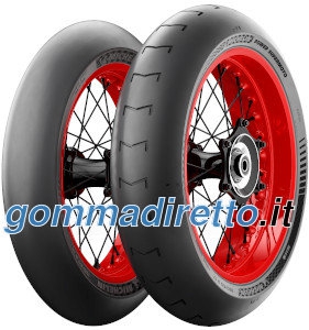 Michelin Power Supermoto ( 120/75 R16.5 TL Mescola di gomma RAIN, NHS, ruota anteriore )