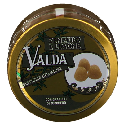 VALDA Pastiglie Gommose Zenzero e Limone
