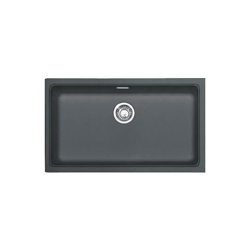 Lavello KBG110-70GF 1 Vasca Dimensioni 74 x 41 cm Colore Grafite Serie Kubus Sottotop en oferta