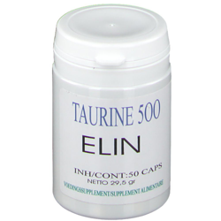 Taurine 500mg características