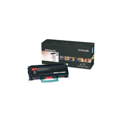 X264A21G Toner Originale Nero per Lexmark X264 / X363 / X364 Capacità 3500 Pagine