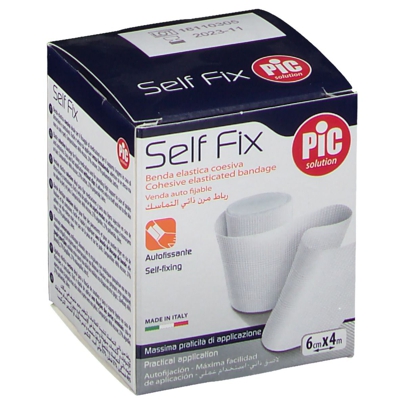 Pic Solution Self Fix Benda elastica autoaderente 6 cm x 4 m