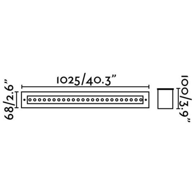 Grava Led Lampada Incasso Inox 42w