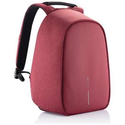 Bobby Hero Small Zaino Antifurto Usb Rosso (borsa Unisex)