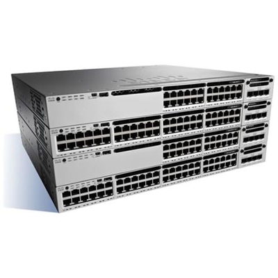 Cisco Catalyst 3850 24 Port 10g Fiber Switch Ip Services In