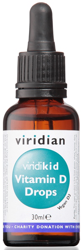 VIRIDIAN VIRIDIKID VITAMIN D3 400UI GOCCE 30ML en oferta