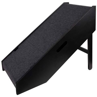 Rampa E Scala Per Animali Nera 62x36x51 Cm 515222