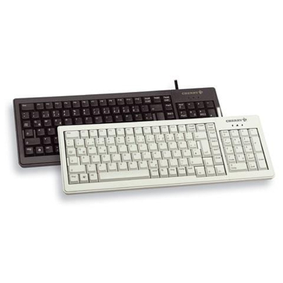 XS Complete Keyboard (DE), USB+PS / 2, QWERTZ, Tedesco, Nero, cURus, c-tick, VCCI, CE, FCC, VDE, BSMI, 2,5m