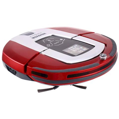 Robot Aspirapolvere Senza Sacco a Batteria Colore Rosso