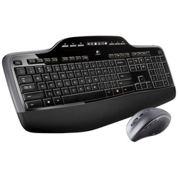 Kit Mouse Laser 1000 DPI + Tastiera Wireless Desktop MK710 Colore Nero (Layout Italiano) características