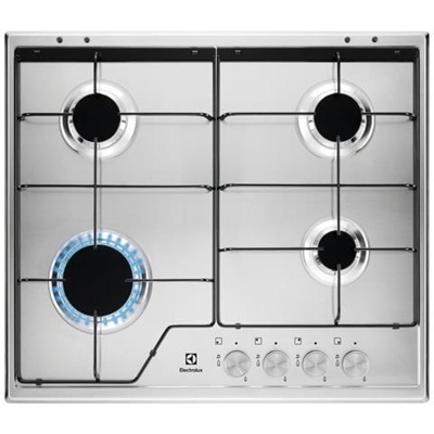 Piano Cottura KGS6424SX a Gas 4 Fuochi Gas Colore Inox