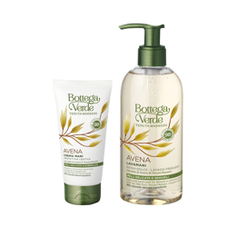 Offerta Avena:lavamani + crema mani en oferta