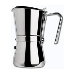 Caffettiera Espresso Modello 102 3/1 Tazza Acciaio Inox 18/10 características