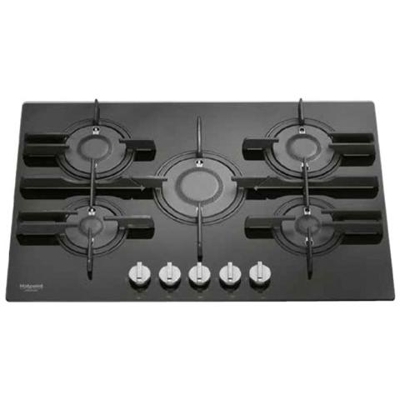 Piano Cottura FTGHG 751 D / HA (BK) a Gas 5 Fuochi Gas Colore Nero