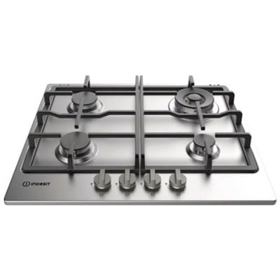 Piano Cottura THP 642 W / IX / I RU a Gas 4 Fuochi Gas Colore Acciaio Inox