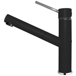 Miscelatore Monocomando con Canna Girevole e Doccetta Estraibile Reno in Kuro 86 características