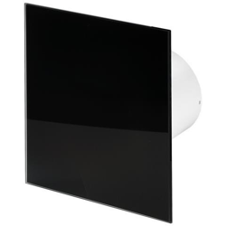 100mm Tirare Il Cavo Aspiùatore Vetro Nero Lucido Pannello Frontale Trax Parete Soffitto Ventilatore características