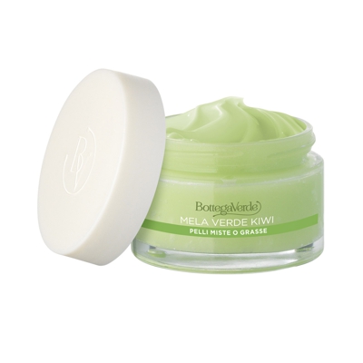 Crema gel idratante - Mela verde e Kiwi - pelli miste o grasse