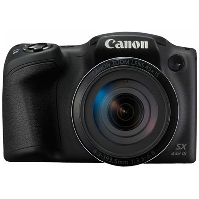 Fotocamera PowerShot SX432 IS 20mpx Display 3'' Zoom ottico 45x Wi-Fi e NFC Colore Nero
