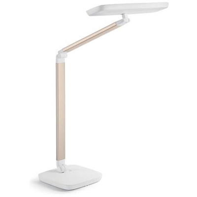 Lampada da Tavolo Gadwall a Led 11 Watt Colore Bianco / Oro