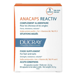 DUCRAY Anacaps Reactiv características