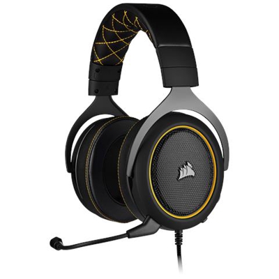 Cuffie Gaming HS60 Pro Stereo con Microfono Colore Giallo / Nero