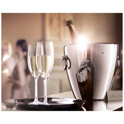 Rinfrescatore per champagne in acciaio inox 18/10 serie Jette