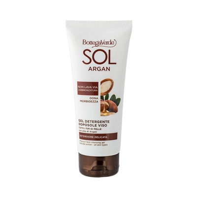SOL Argan - Gel detergente doposole viso