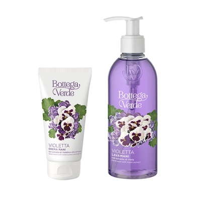 Offerta Violetta: lavamani + crema mani