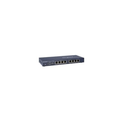Switch ProSafe Serie 1 Fast Ethernet 8-porte 10/100 con 4 Porte PoE