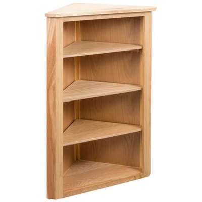 Armadietto ad Angolo 59x36x100 cm in Massello di Rovere