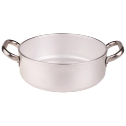 Casseruola Bassa 2 Maniglie Diametro 24 cm - Linea Alluminio 5 mm características