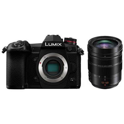 Kit Fotocamera Digitale Mirrorless Lumix G9 Sensore Live MOS 20,3 Mpx 4K Ultra HD + Obiettivo Leica DG Vario-Elmarit 12-60 mm / F2.8-4.0