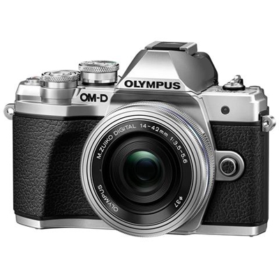 E-M10 Mark III Kit 14-42 Sensore Live MOS 16 Mpx Filmati 4K Display 3'' Wi-Fi - Argento