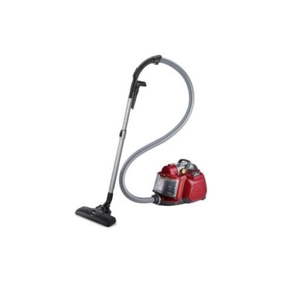 ESPC72RR Aspirapolvere senza Sacco Tecnologia Turbociclonica Sistema Silence Pro Potenza 650 W Raspberry Red