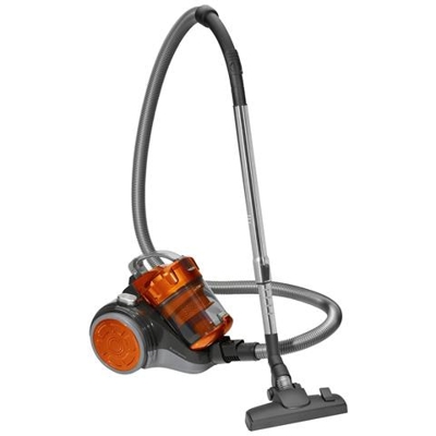 Aspirapolvere a Traino Senza Sacchetto Potenza 700 Watt Colore Grigio Arancione